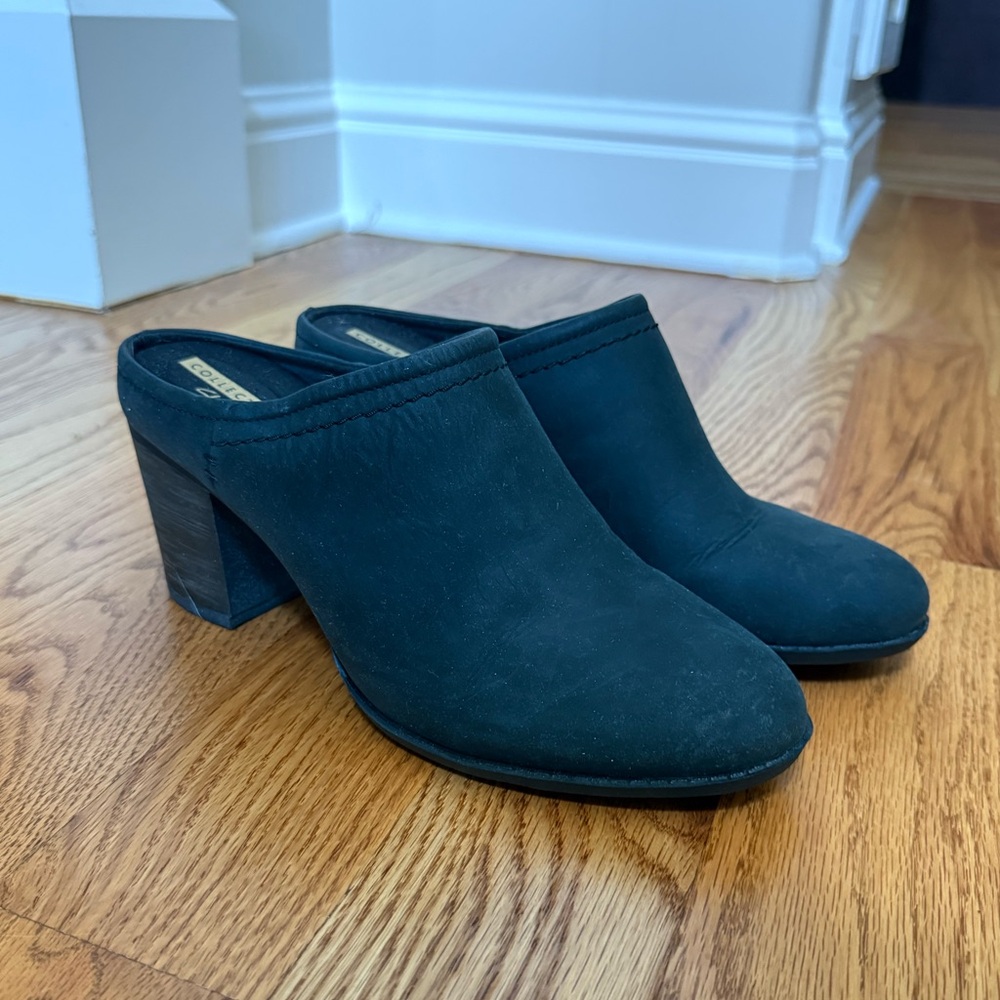 Clarks Black Women's Mules
